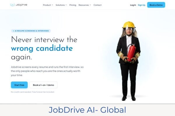 Saas AI for HR and Recruitmentwebsite designed by Anvitech.in